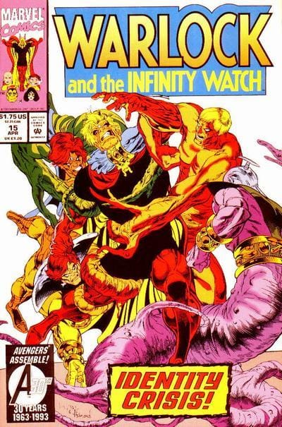 Marvel COMIC BOOK Warlock and the Infinity Watch #15 (VF/NM)