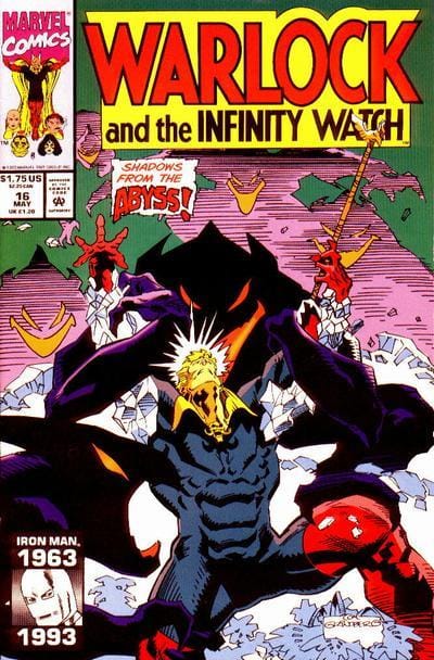 Marvel COMIC BOOK Warlock and the Infinity Watch #16 (VF/NM)