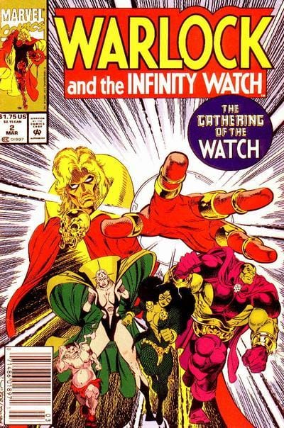 Marvel COMIC BOOK Warlock and the Infinity Watch #2 (VF/NM)