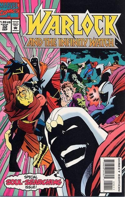 Marvel COMIC BOOK Warlock and the Infinity Watch #32 (VF/NM)
