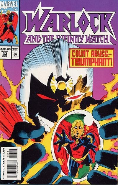 Marvel COMIC BOOK Warlock and the Infinity Watch #33 (VF/NM)