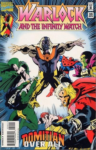 Marvel COMIC BOOK Warlock and the Infinity Watch #39 (VF/NM)