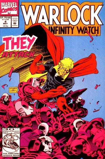 Marvel COMIC BOOK Warlock and the Infinity Watch #4 (VF/NM)