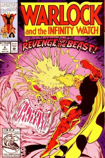 Marvel COMIC BOOK Warlock and the Infinity Watch #6 (VF/NM)