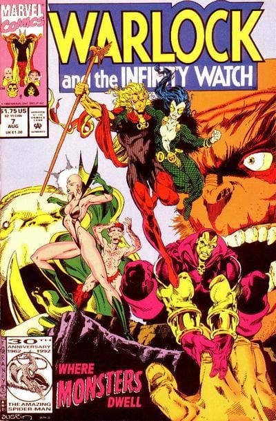 Marvel COMIC BOOK Warlock and the Infinity Watch #7 (VF/NM)