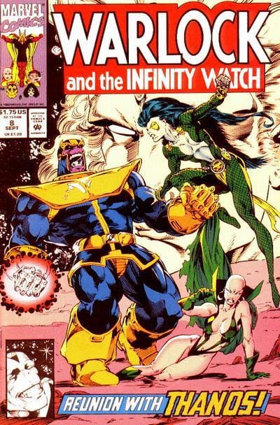 Marvel COMIC BOOK Warlock and the Infinity Watch #8 (VF/NM)