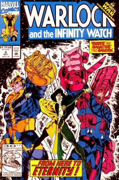 Marvel COMIC BOOK Warlock and the Infinity Watch #9 (VF/NM)