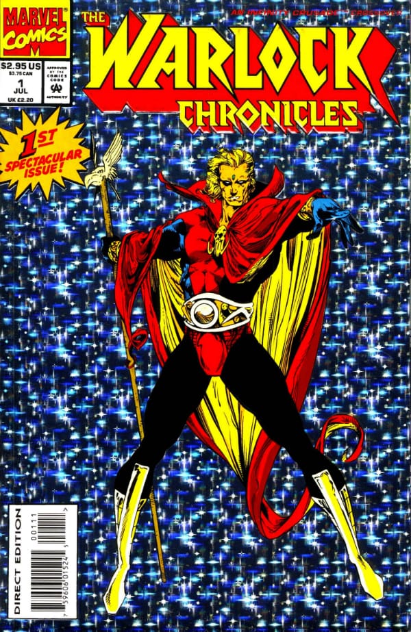Marvel COMIC BOOK Warlock Chronicles #1 (VF/NM)