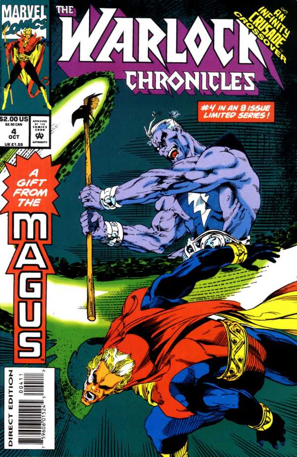 Marvel COMIC BOOK Warlock Chronicles #4 (VF)