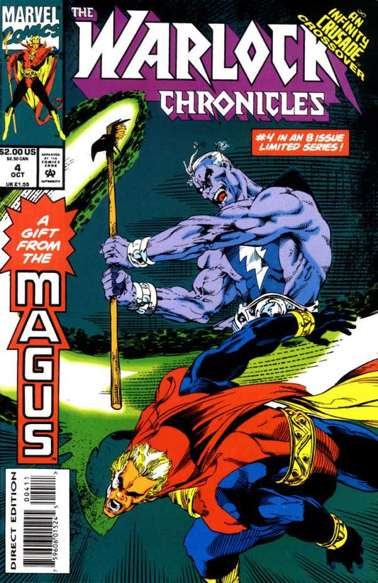 Marvel COMIC BOOK Warlock Chronicles #4 (VF)