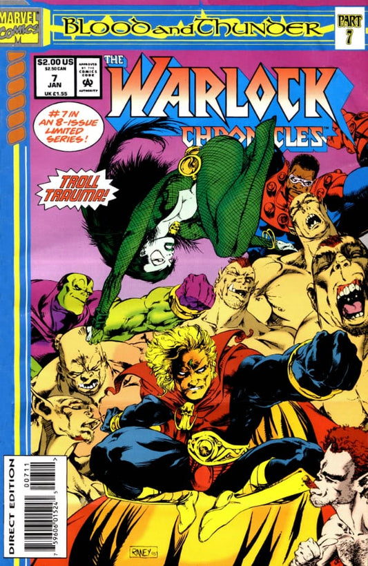 Marvel COMIC BOOK Warlock Chronicles #7 (VF/NM)