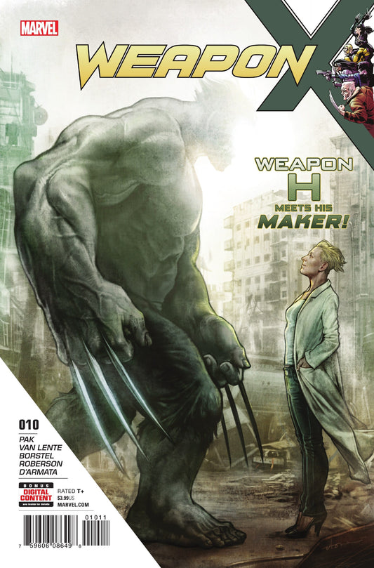 Marvel COMIC BOOK Weapon X #10 (VF/NM)