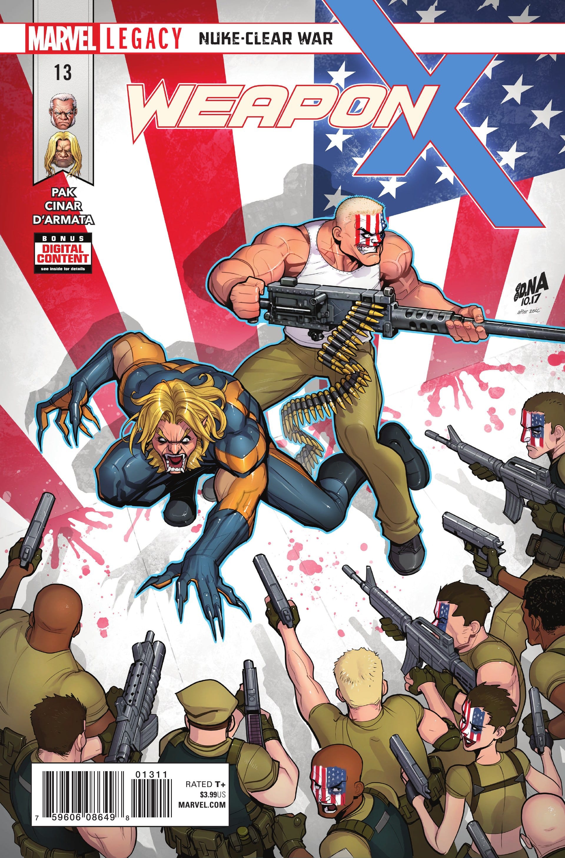 Marvel COMIC BOOK Weapon X #13 (VF/NM)