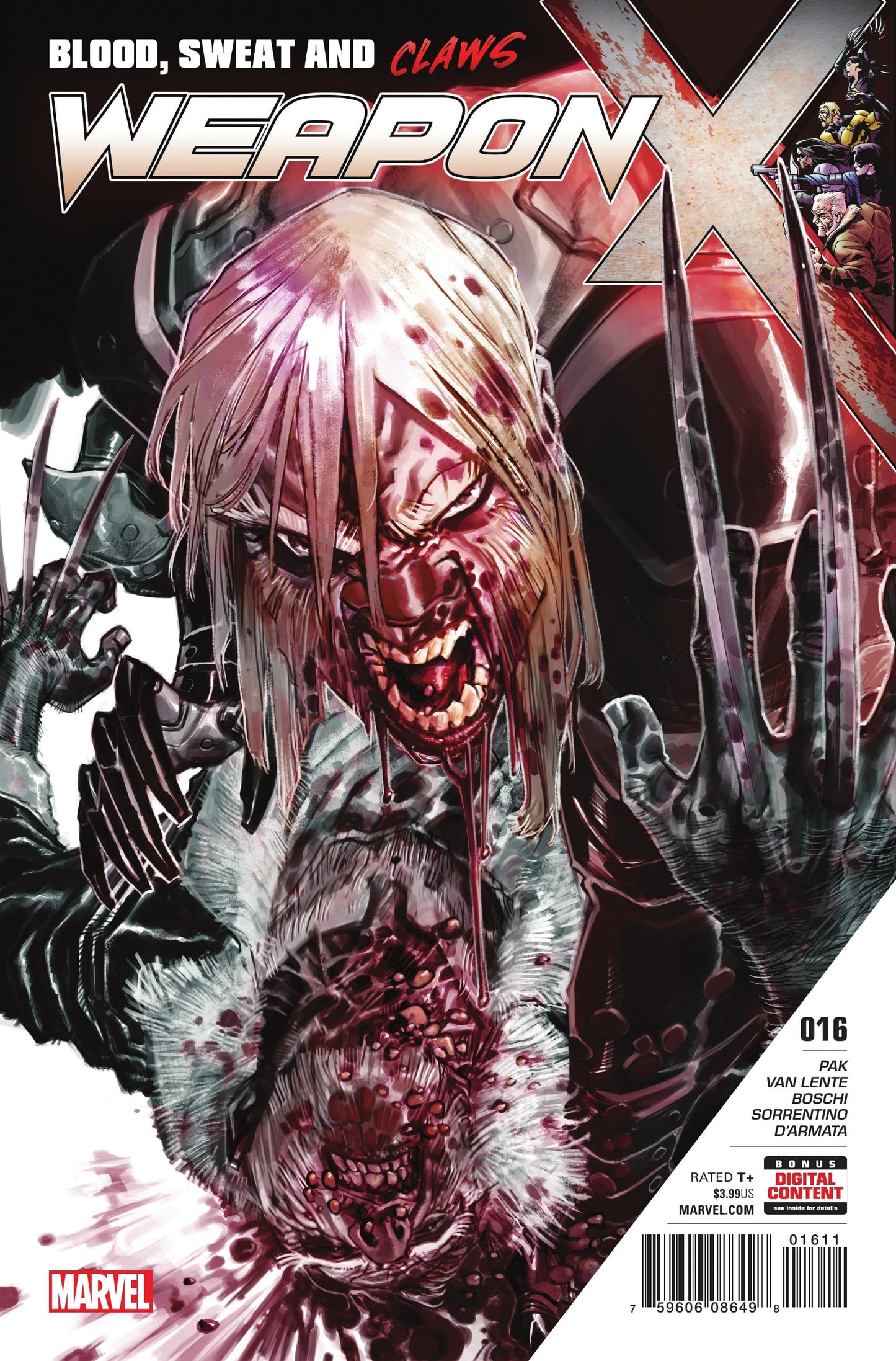 Marvel COMIC BOOK Weapon X #16 (VF/NM)