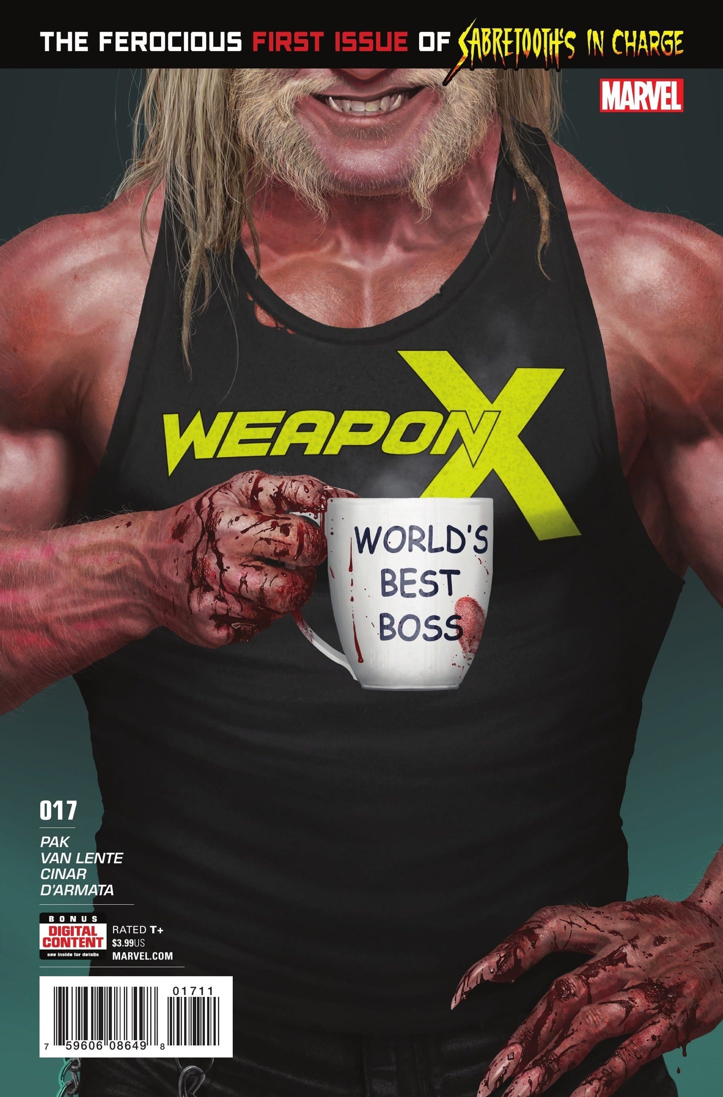 Marvel COMIC BOOK Weapon X #17 (VF/NM)