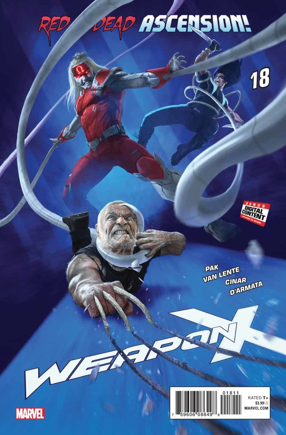 Marvel COMIC BOOK Weapon X #18 (VF/NM)