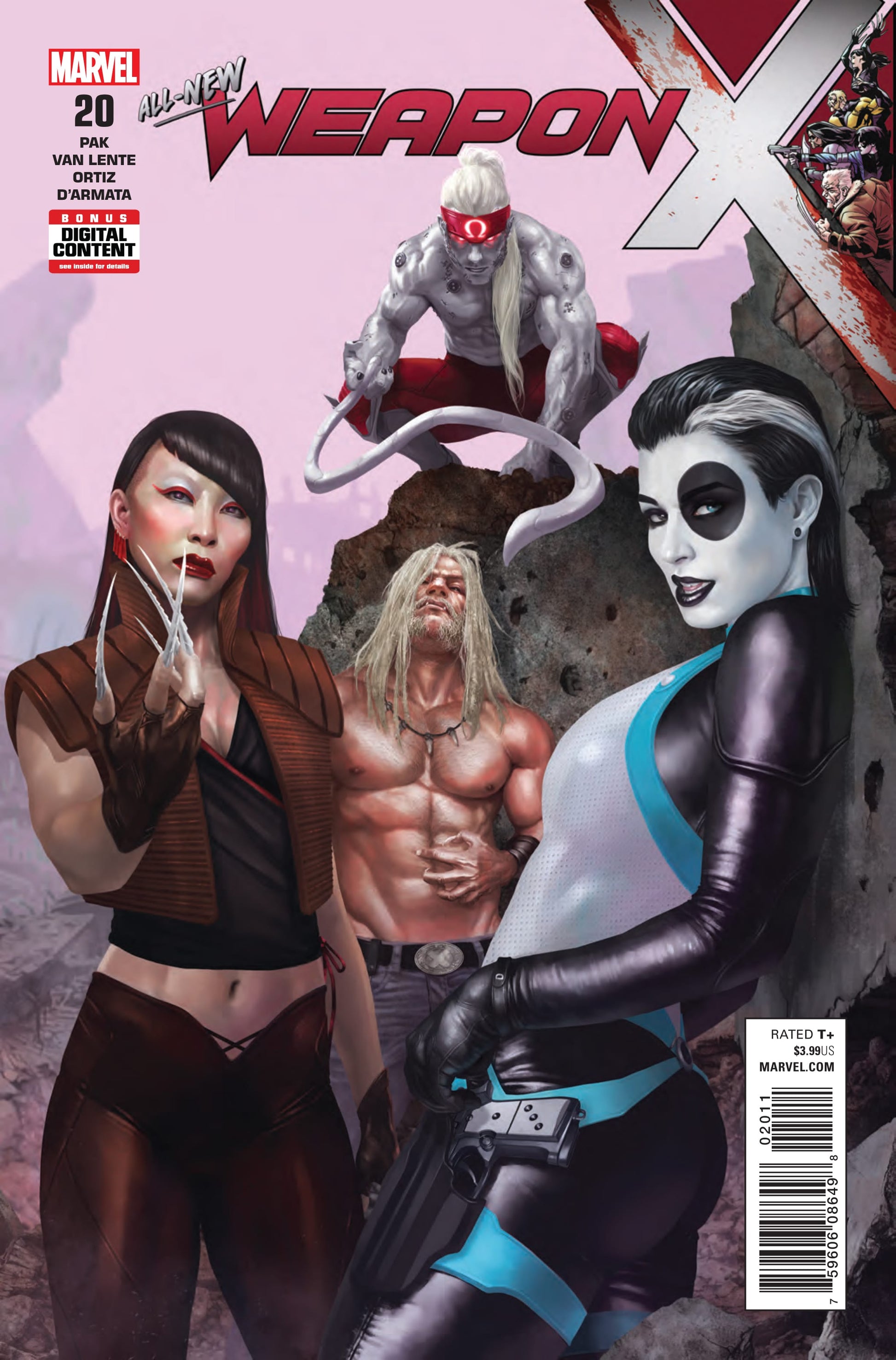 Marvel COMIC BOOK Weapon X #20 (VF/NM)