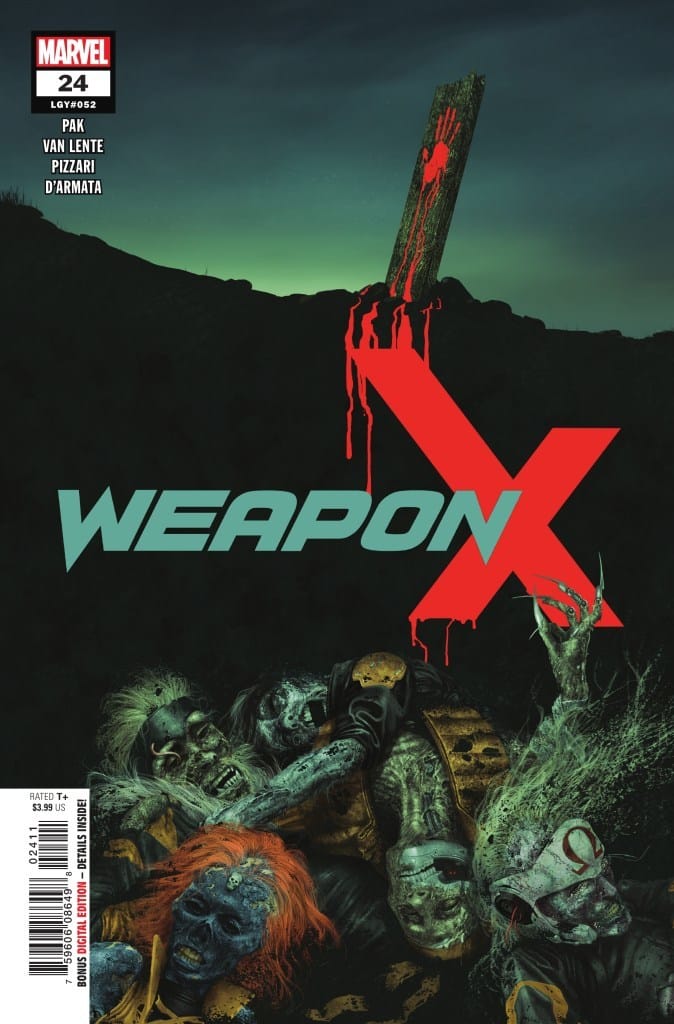Marvel COMIC BOOK Weapon X #24 (VF/NM)