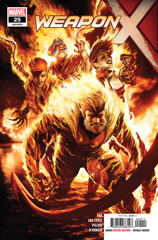 Marvel COMIC BOOK Weapon X #25 (VF/NM)