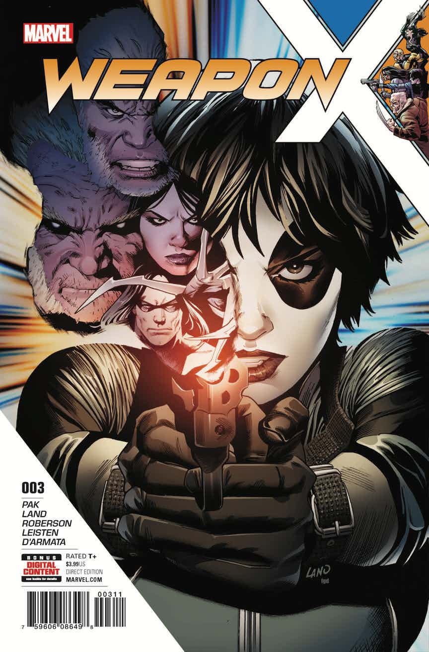 Marvel COMIC BOOK Weapon X #3 (VF/NM)