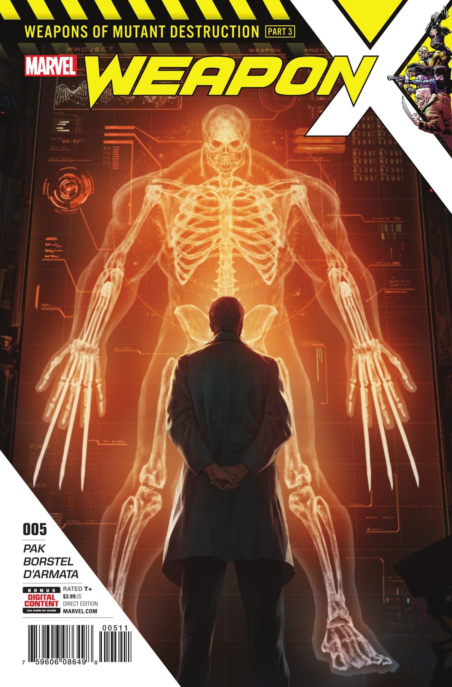Marvel COMIC BOOK Weapon X #5 (VF/NM)