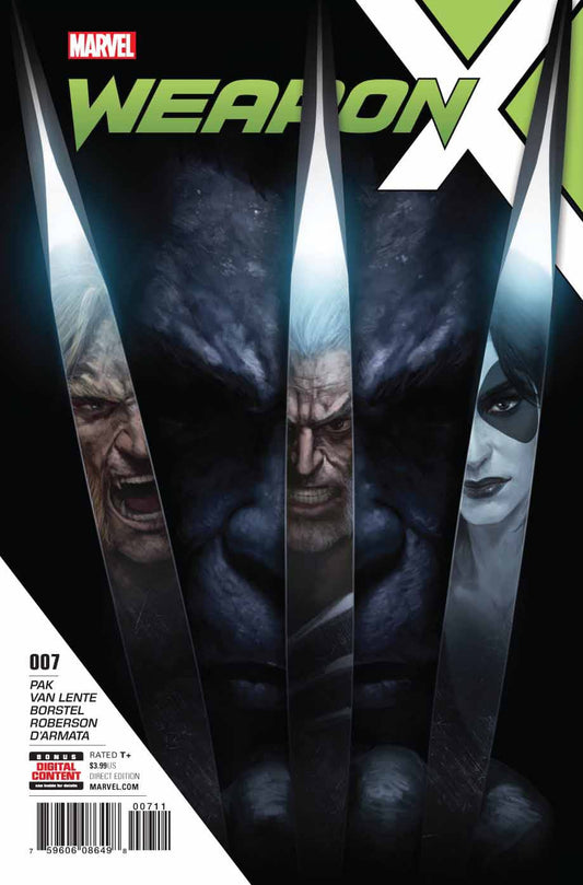 Marvel COMIC BOOK Weapon X #7 (VF/NM)