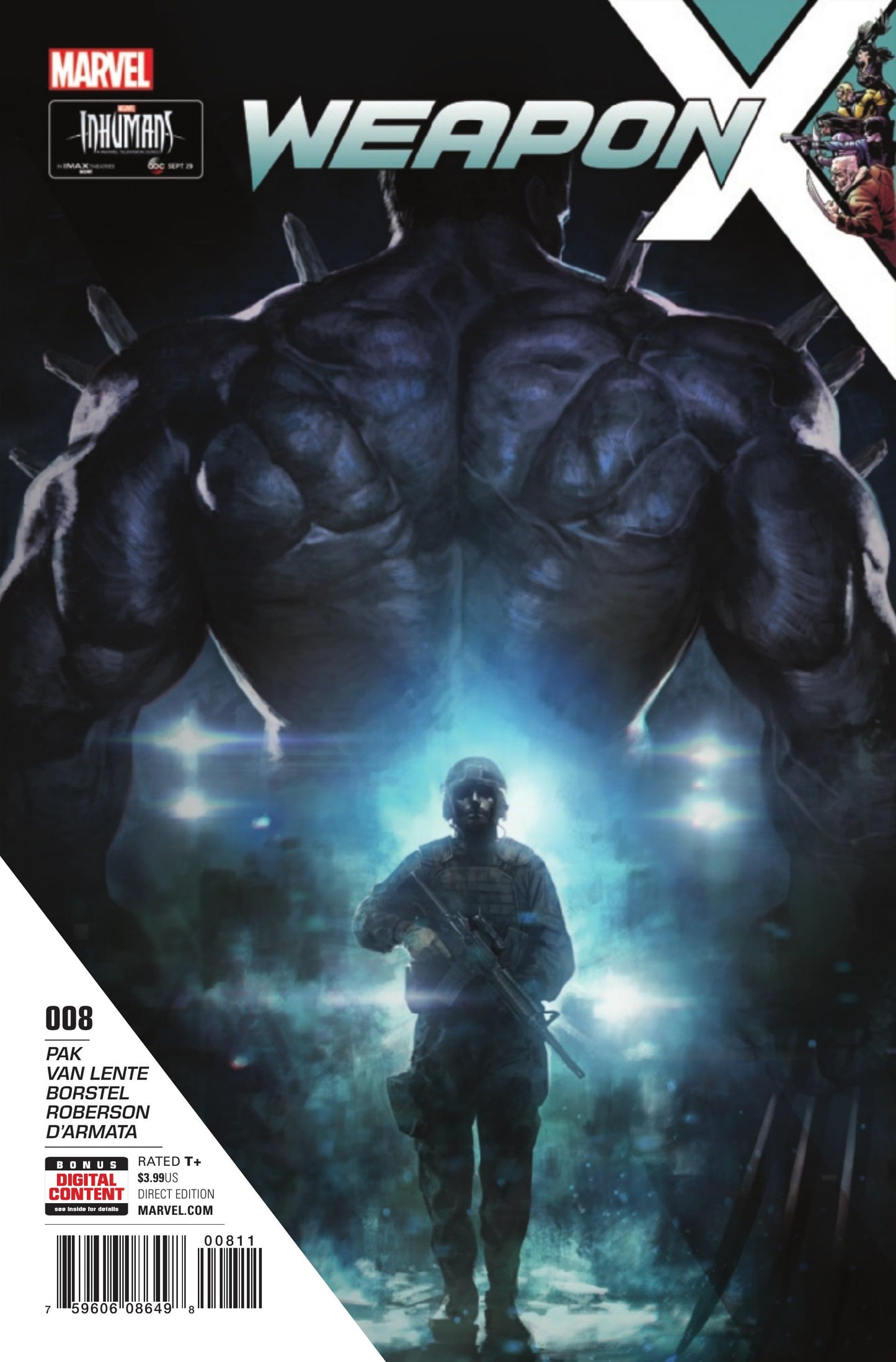 Marvel COMIC BOOK Weapon X #8 (VF/NM)