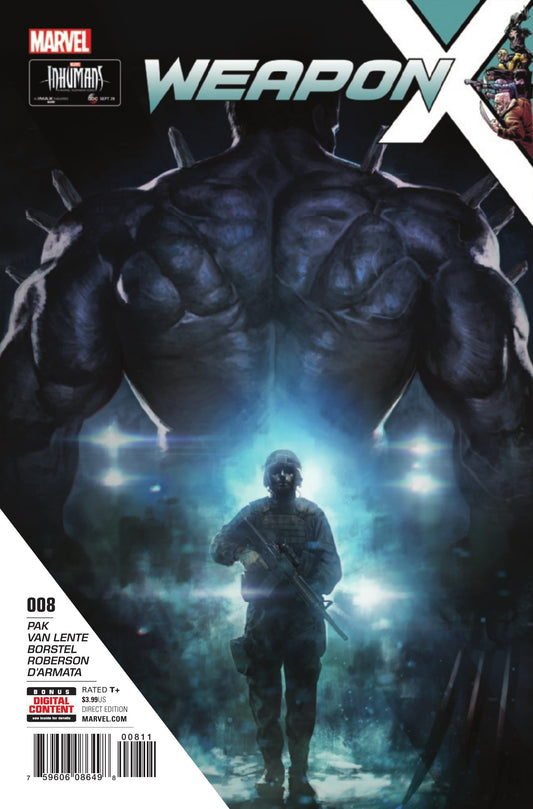 Marvel COMIC BOOK Weapon X #8 (VF/NM)