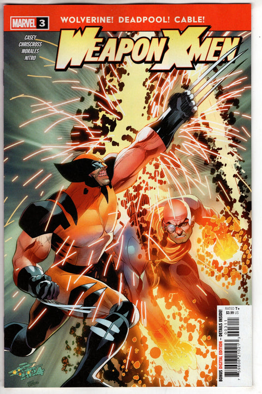 Marvel COMIC BOOK WEAPON X-MEN #3