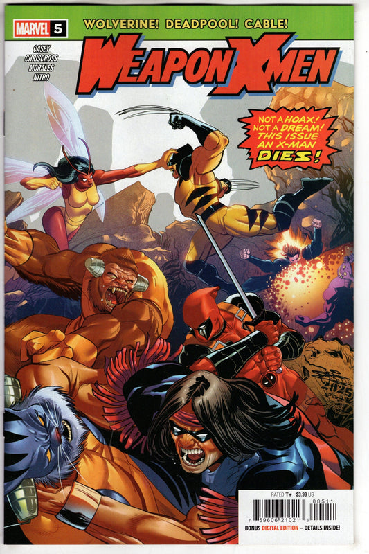 Marvel COMIC BOOK WEAPON X-MEN #5