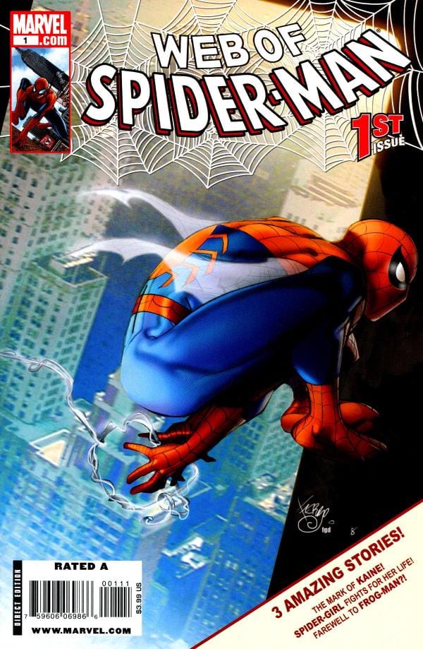 Marvel COMIC BOOK Web of Spider-Man #1 - CVR A (VF)