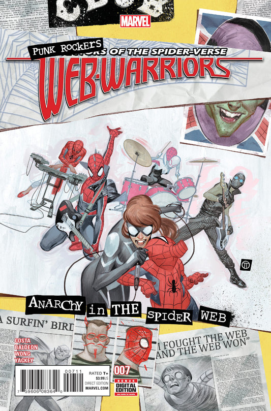 Marvel COMIC BOOK Web Warriors #7 - CVR A (FN)