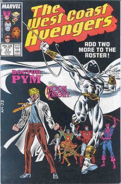 Marvel COMIC BOOK West Coast Avengers #21 - CVR A (FN/VF)