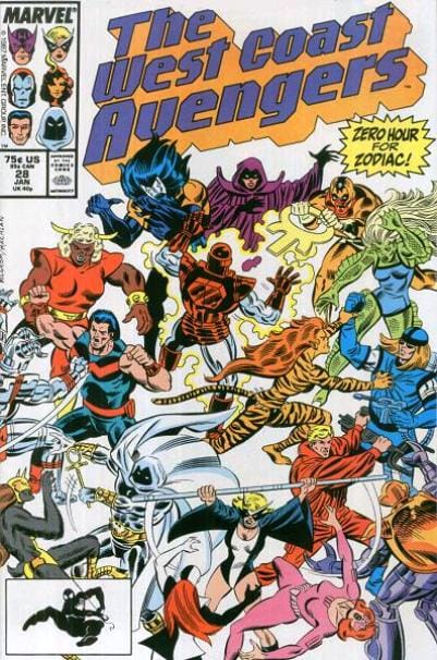 Marvel COMIC BOOK West Coast Avengers #28 - CVR A (FN/VF)