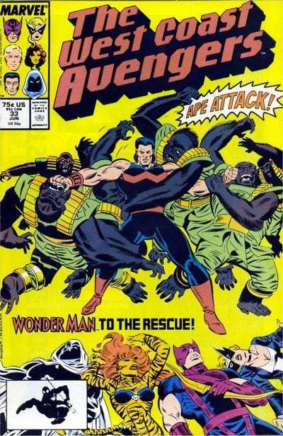 Marvel COMIC BOOK West Coast Avengers #33 - CVR A (FN/VF)