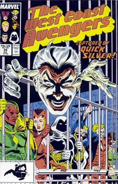 Marvel COMIC BOOK West Coast Avengers #34 - CVR A (FN/VF)