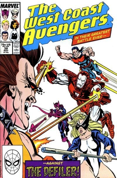 Marvel COMIC BOOK West Coast Avengers #38 - CVR A (FN/VF)