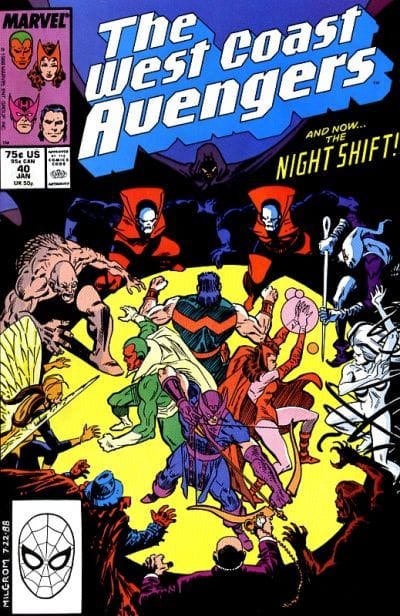 Marvel COMIC BOOK West Coast Avengers #40 - CVR A (FN/VF)