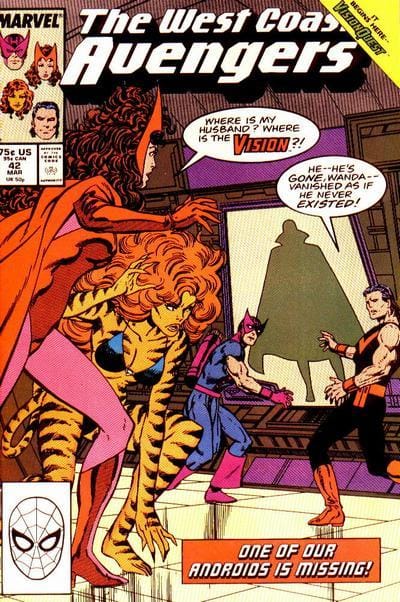 Marvel COMIC BOOK West Coast Avengers #42 - CVR A (FN/VF)