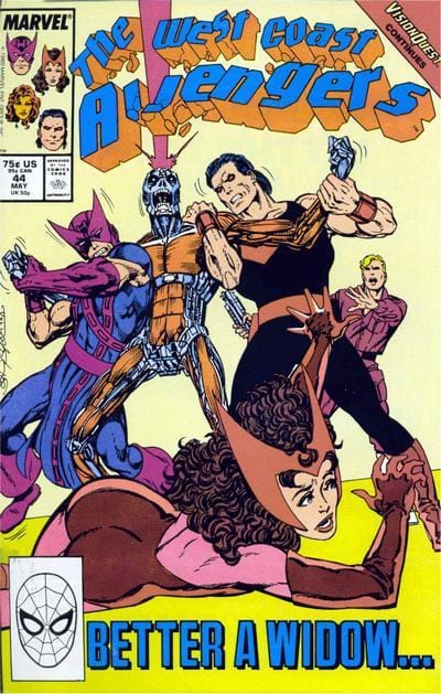Marvel COMIC BOOK West Coast Avengers #44 - CVR A (FN/VF)