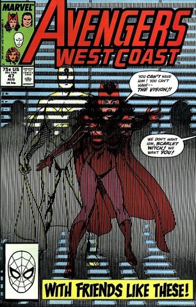 Marvel COMIC BOOK West Coast Avengers #47 - CVR A (FN/VF)