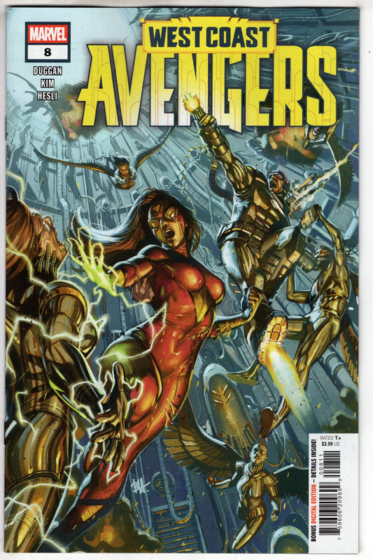 Marvel COMIC BOOK WEST COAST AVENGERS #8