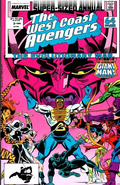 Marvel COMIC BOOK West Coast Avengers Annual #3 - CVR A (FN/VF)