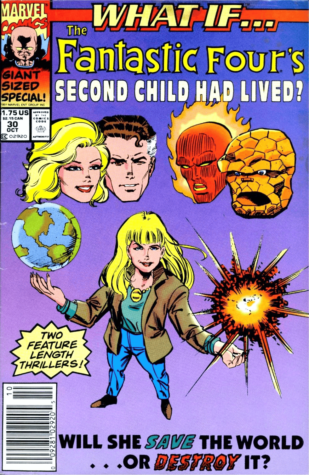 Marvel COMIC BOOK What If...? #30 (VF/NM)