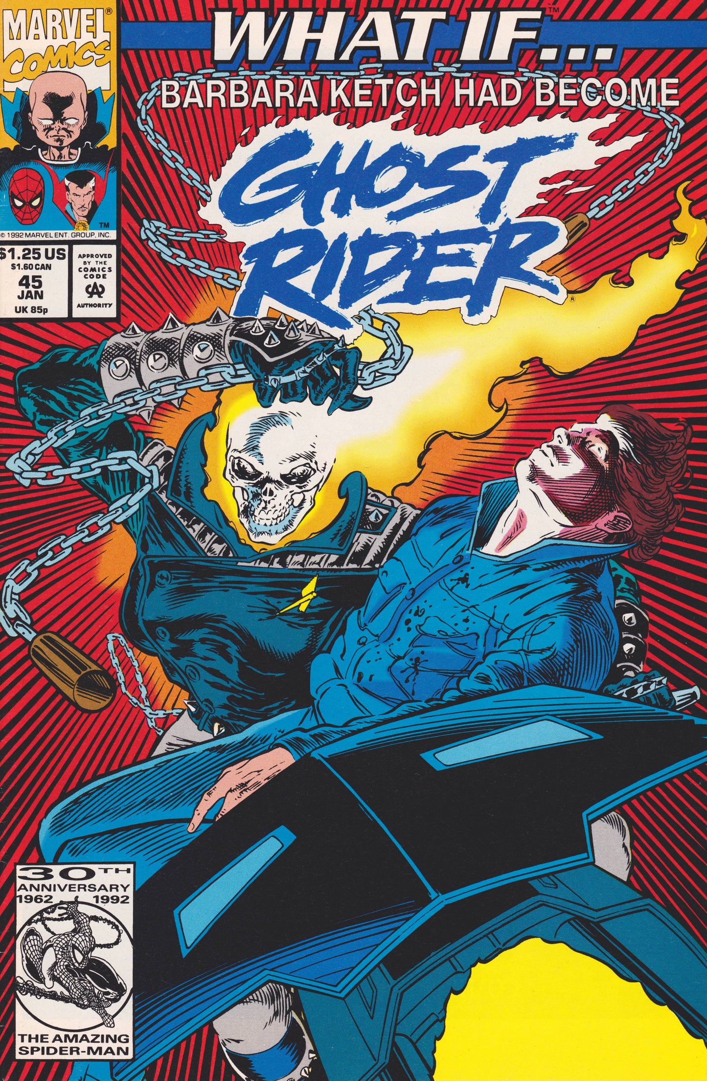 Marvel COMIC BOOK What If...? #45 (VF/NM)