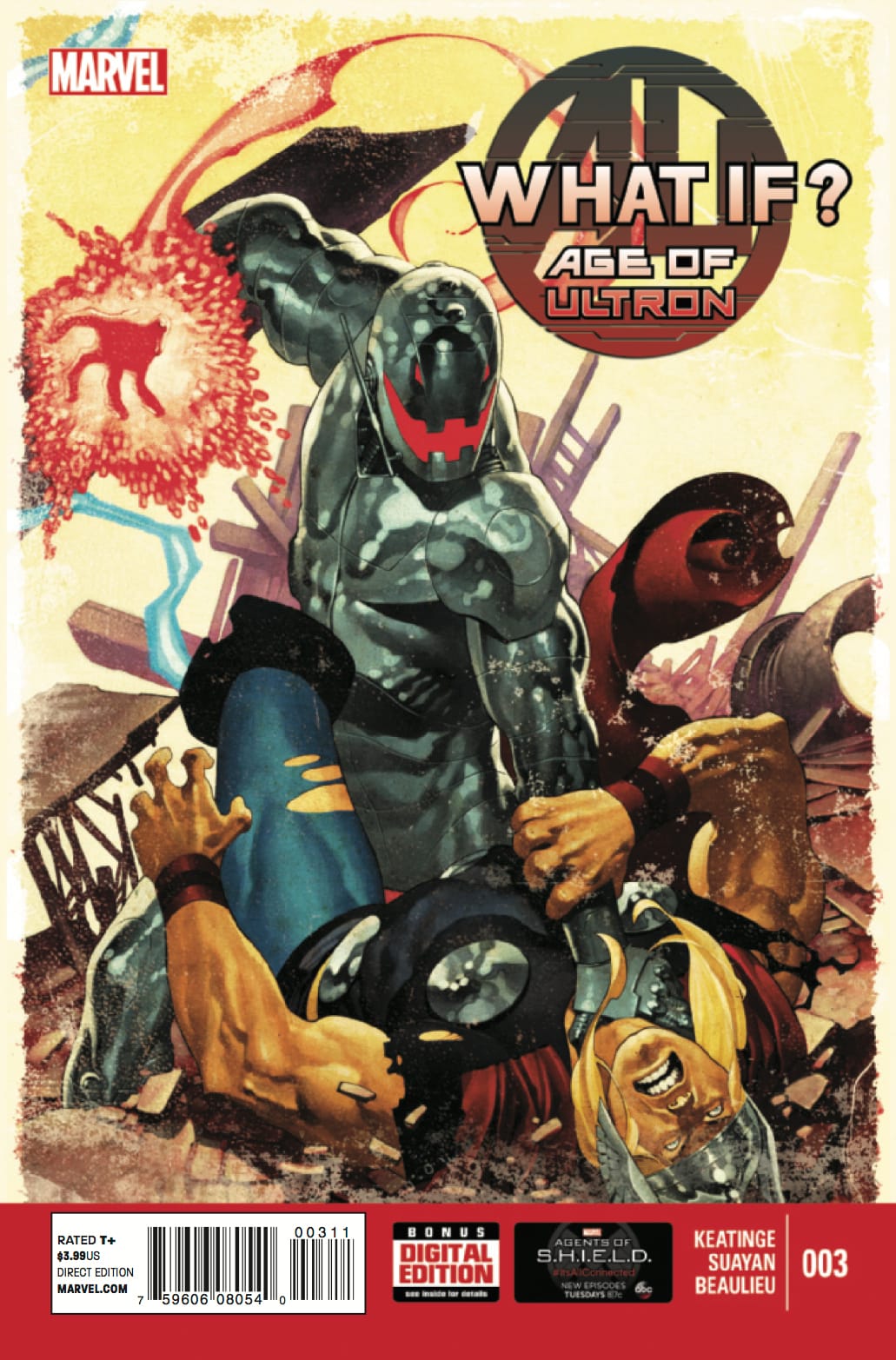 Marvel COMIC BOOK What If? Age of Ultron #3 (VF/NM)