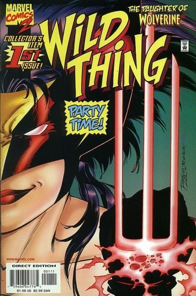 Marvel COMIC BOOK Wild Thing #1