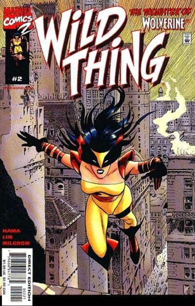 Marvel COMIC BOOK Wild Thing #2 - CVR B