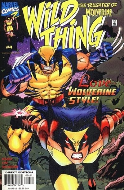 Marvel COMIC BOOK Wild Thing #4