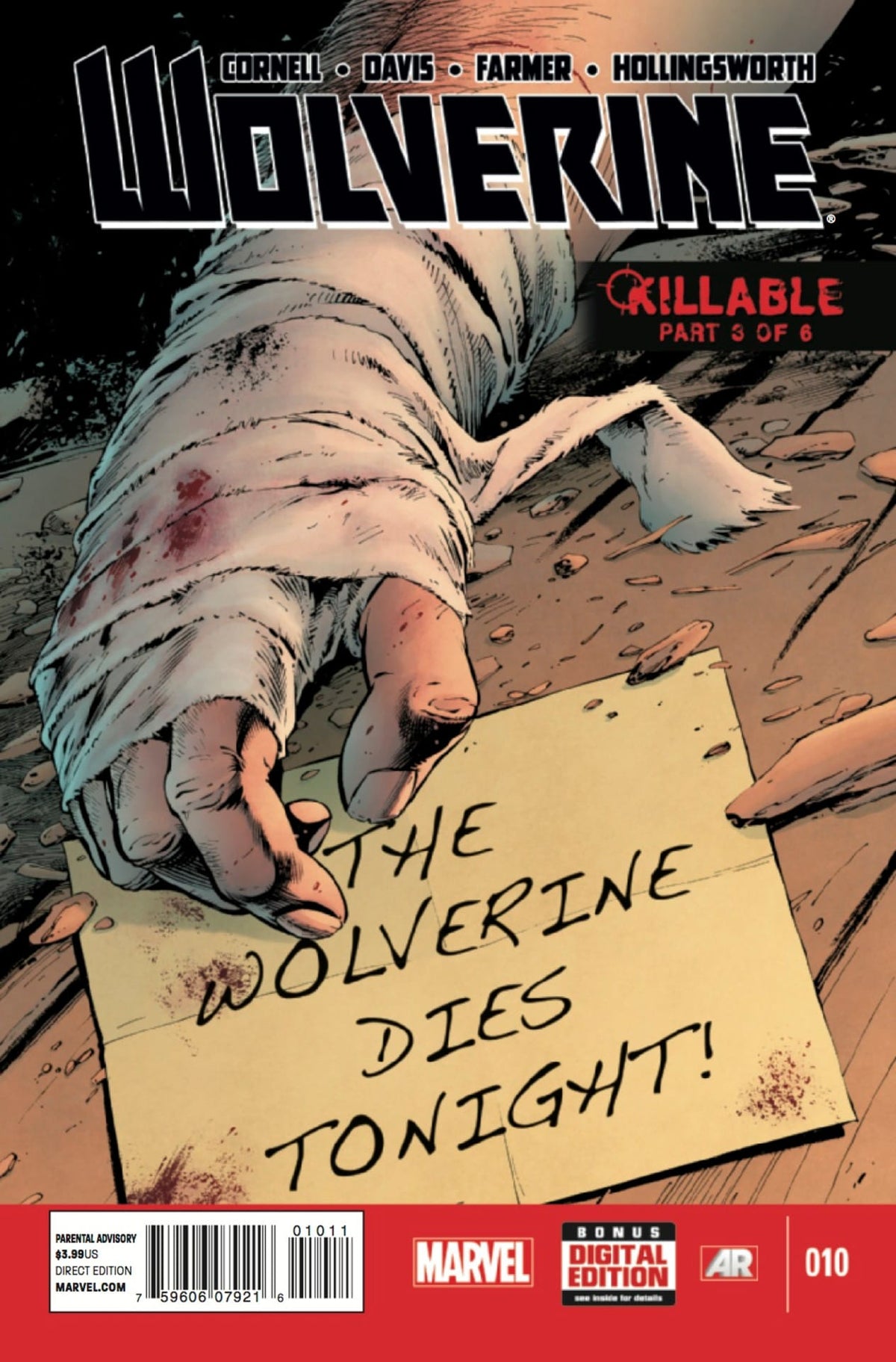 Marvel COMIC BOOK Wolverine #10 - CVR A (VF)